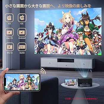 Sawcnreoプロジェクター 家庭用 静音 600ANSI 1080P Amazon.co.jp: 【2025革新静音プロジェクター】Sawcnreo